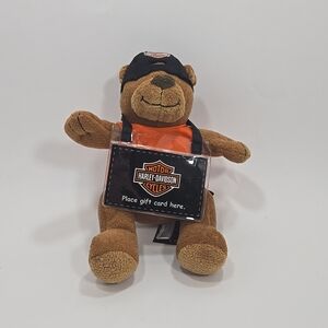 2008 Harley Davidson Biker Club “Grip” Gift Card Teddy Bear